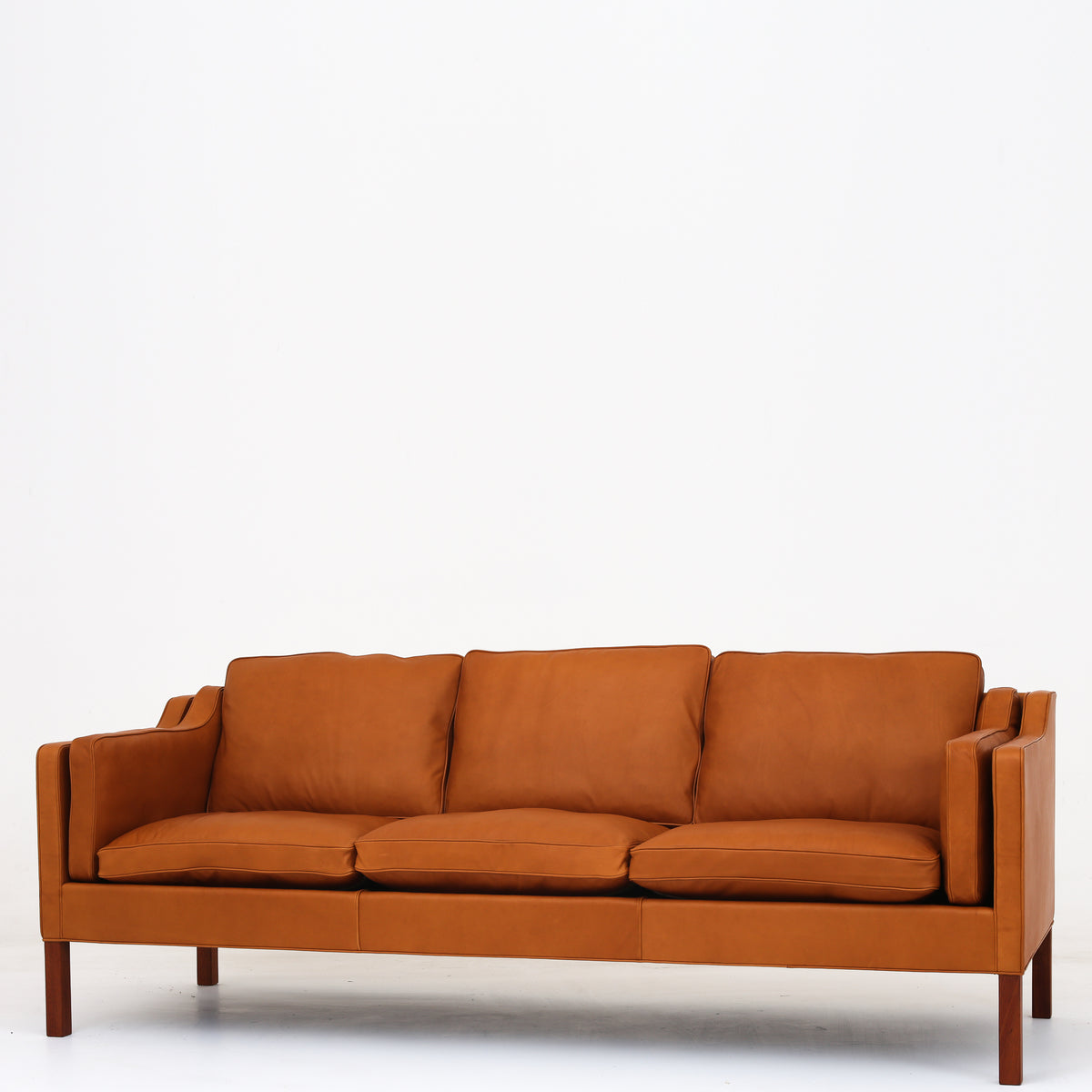Børge Mogensen - BM 2213 - 3 pers. sofa Klassik Cognac | KLASSIK.DK - Original Vintage Furniture