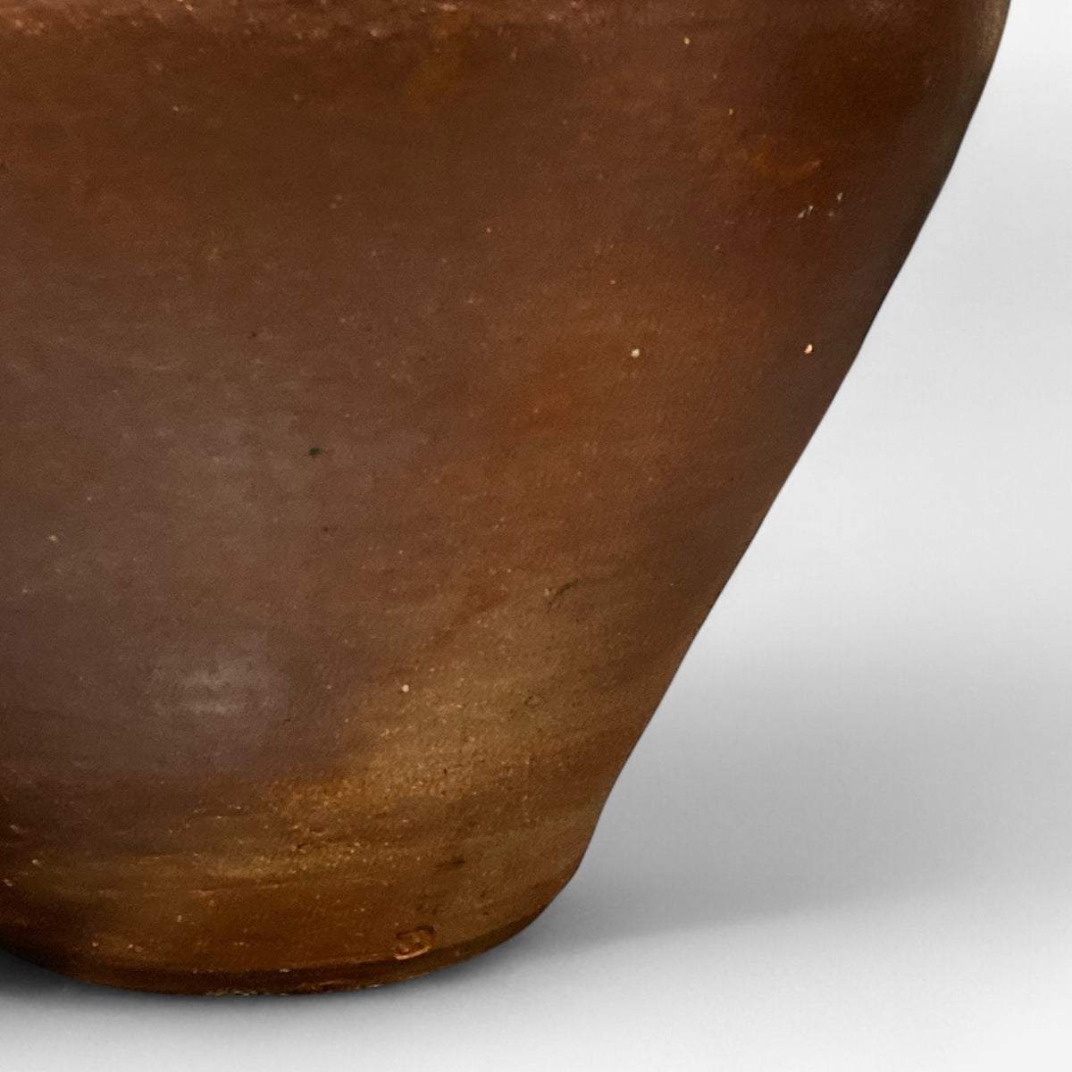 Floor vase in stoneware