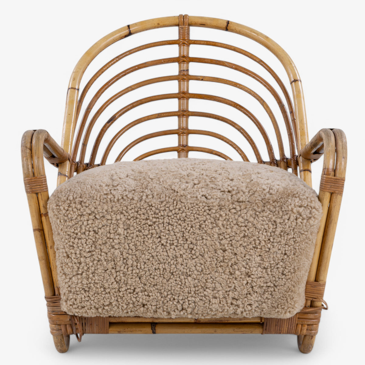 Charlottenborg' easy chair in bamboo