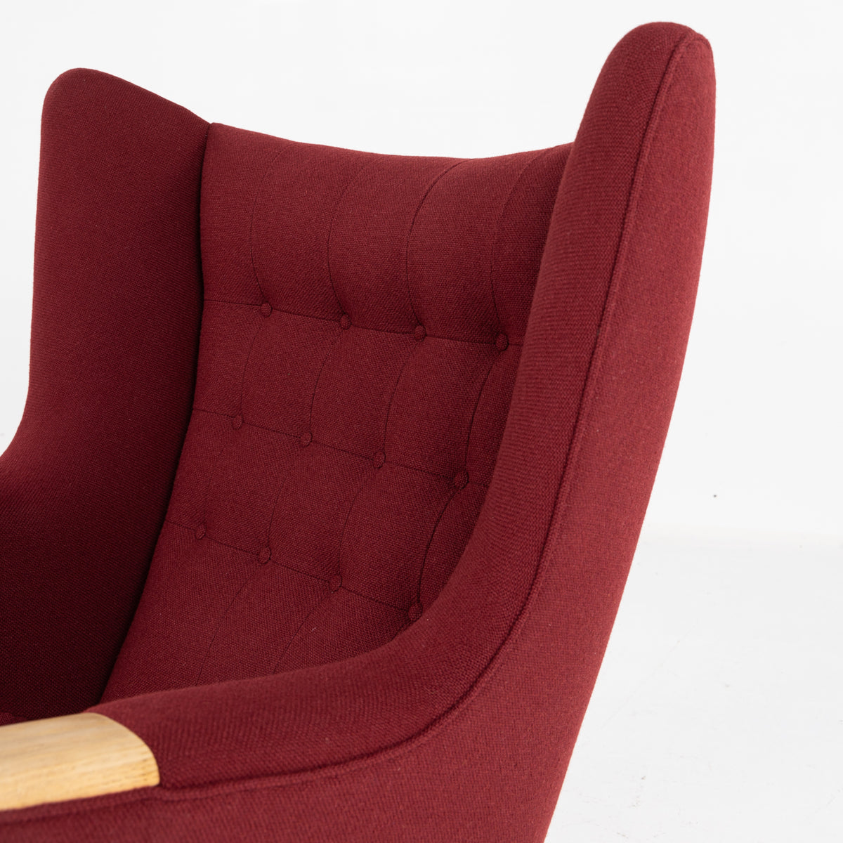 AP 19 - Papa Bear Chair in red Hallingdal fabric