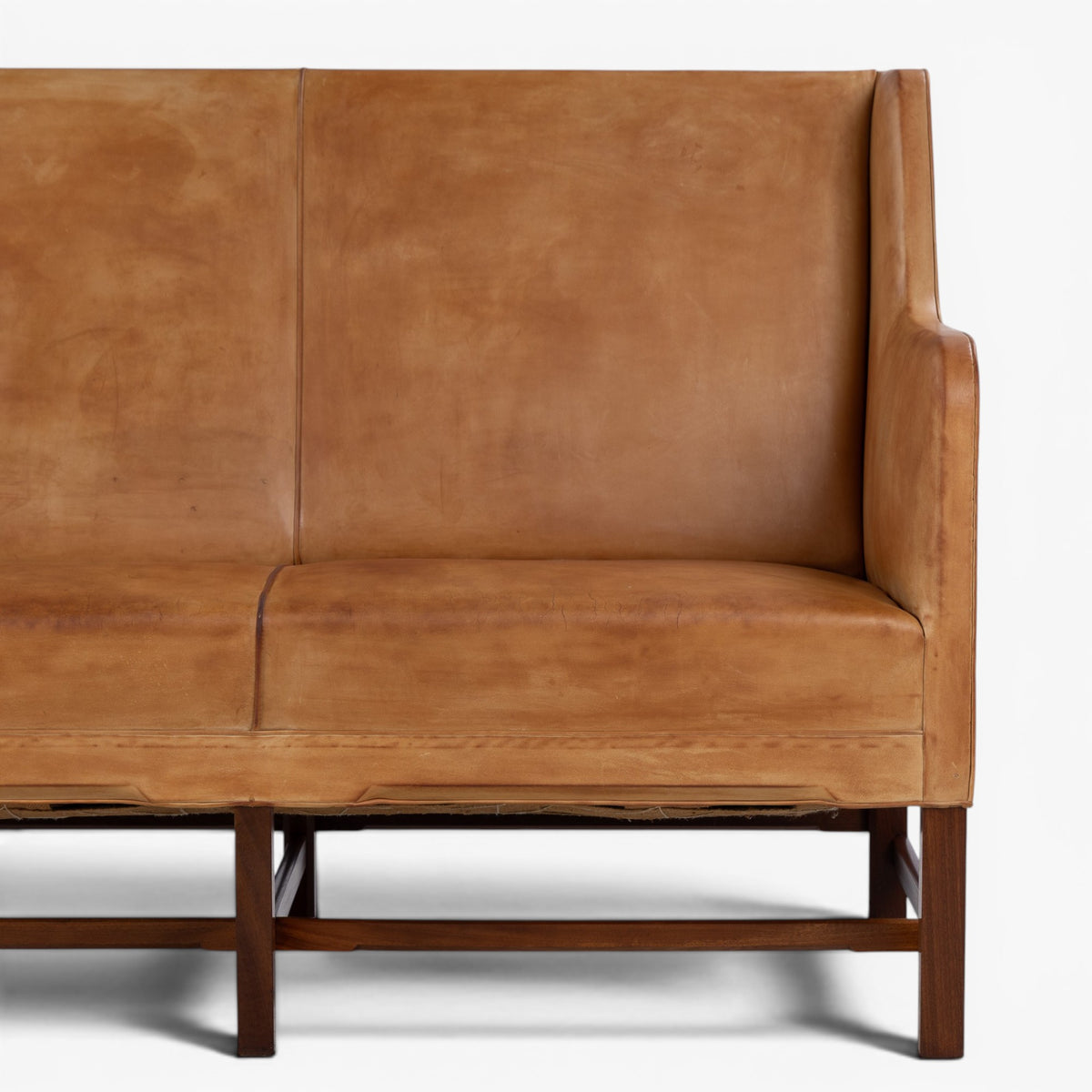 KK 5011 - 3 seater sofa in natural leather