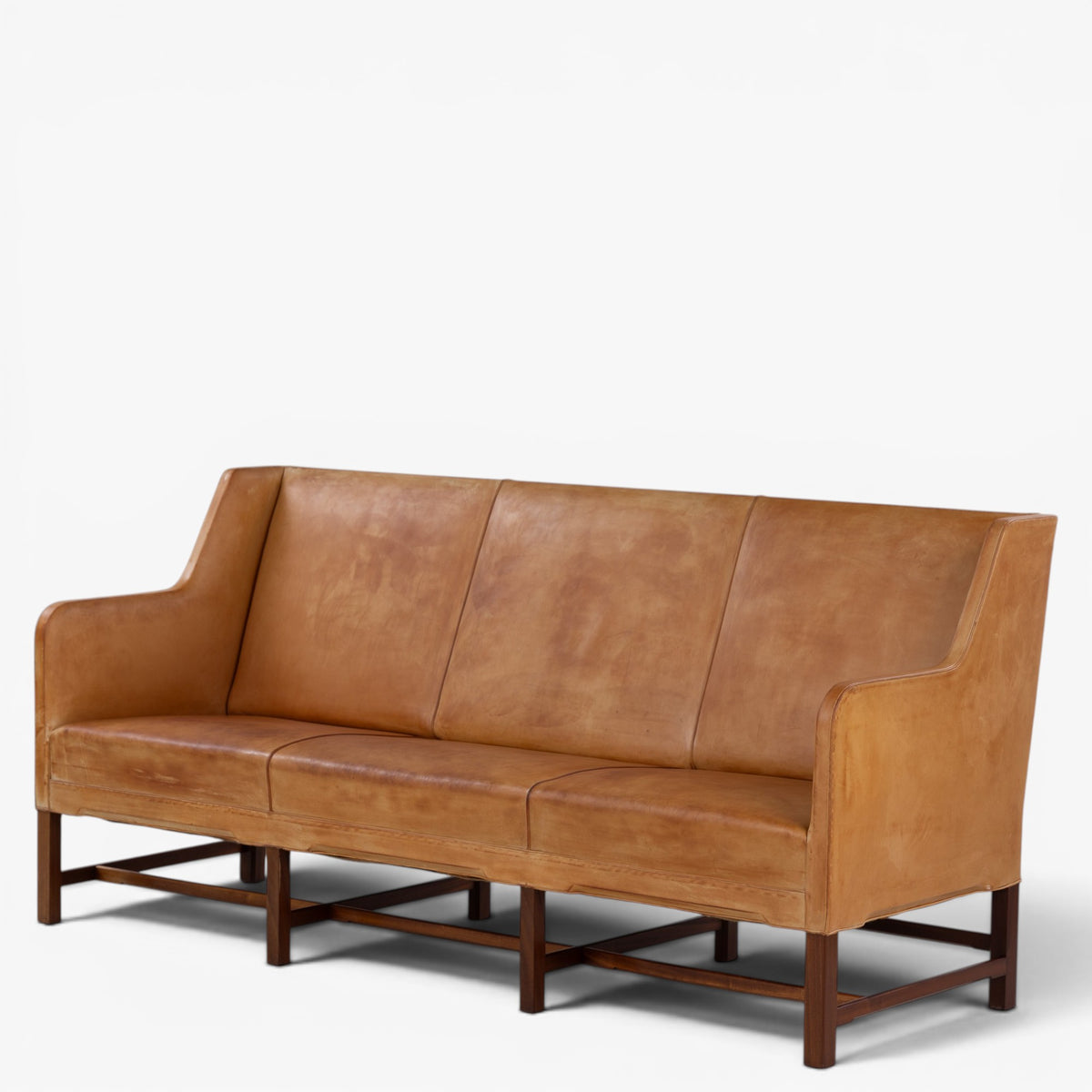 KK 5011 - 3 seater sofa in natural leather