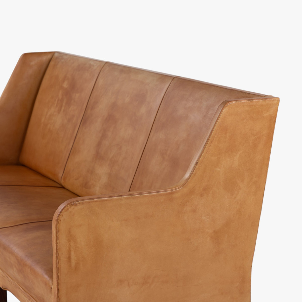 KK 5011 - 3 seater sofa in natural leather