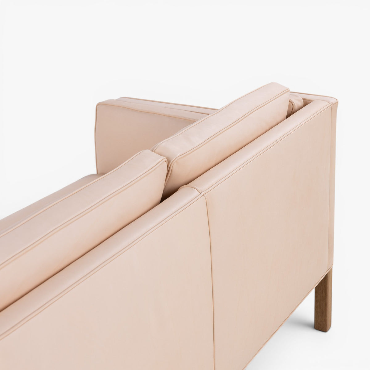 BM 2213 - 3 pers. sofa i naturlæder