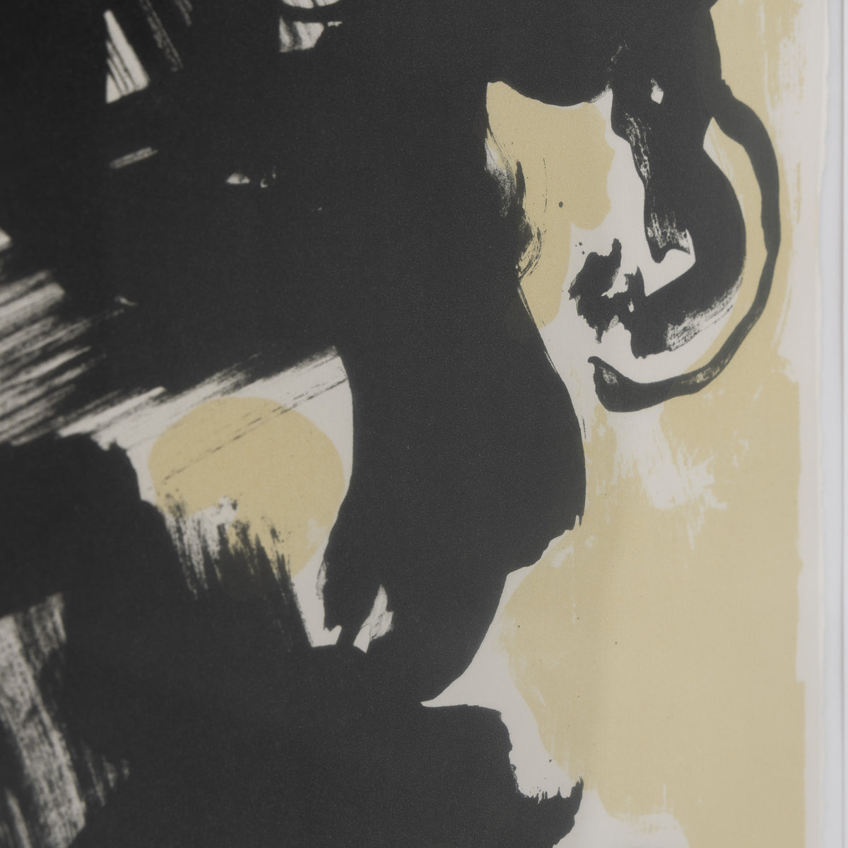 Lithograph in frame