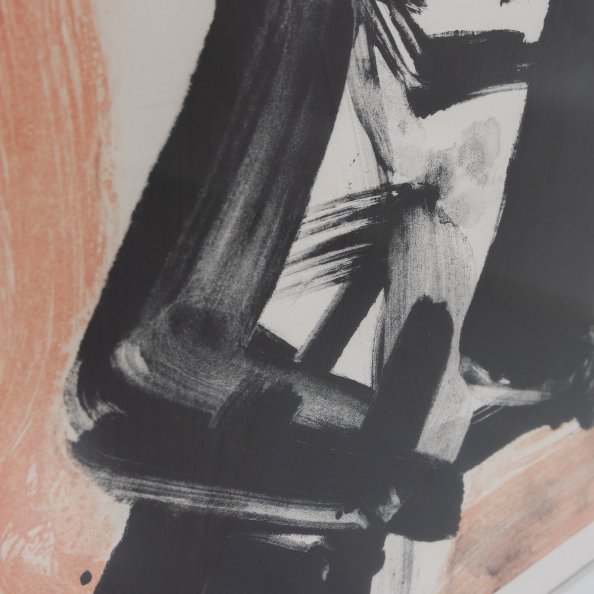Lithograph in frame