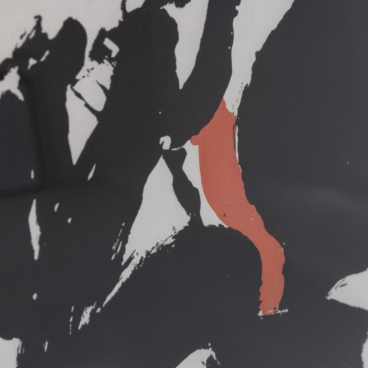 Lithograph in frame