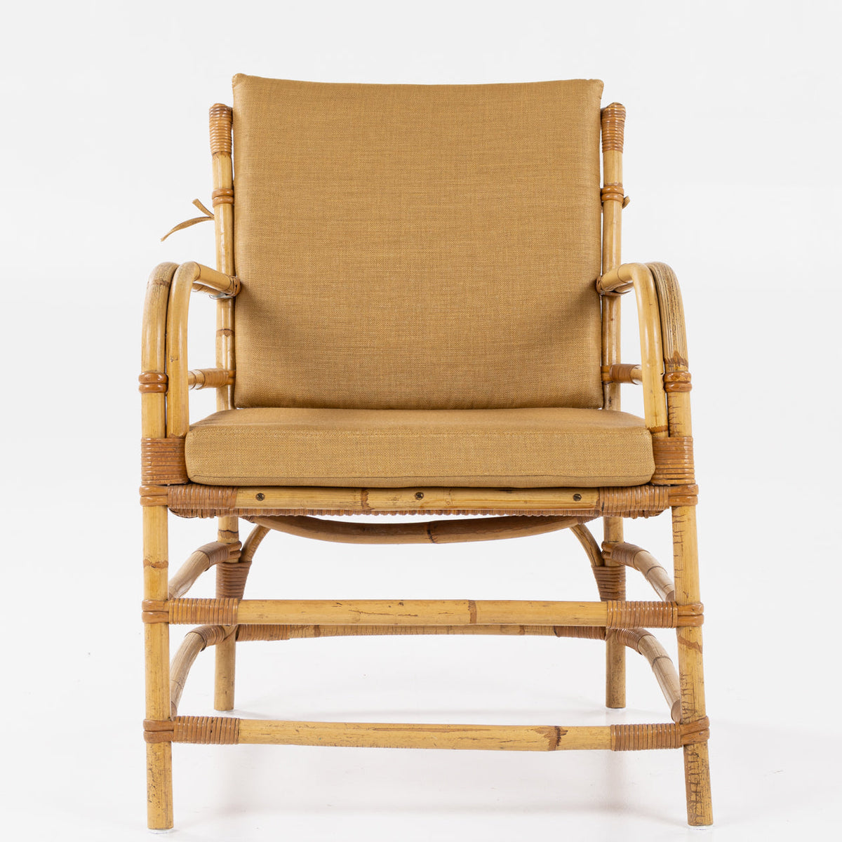 Bamboo wicker chair