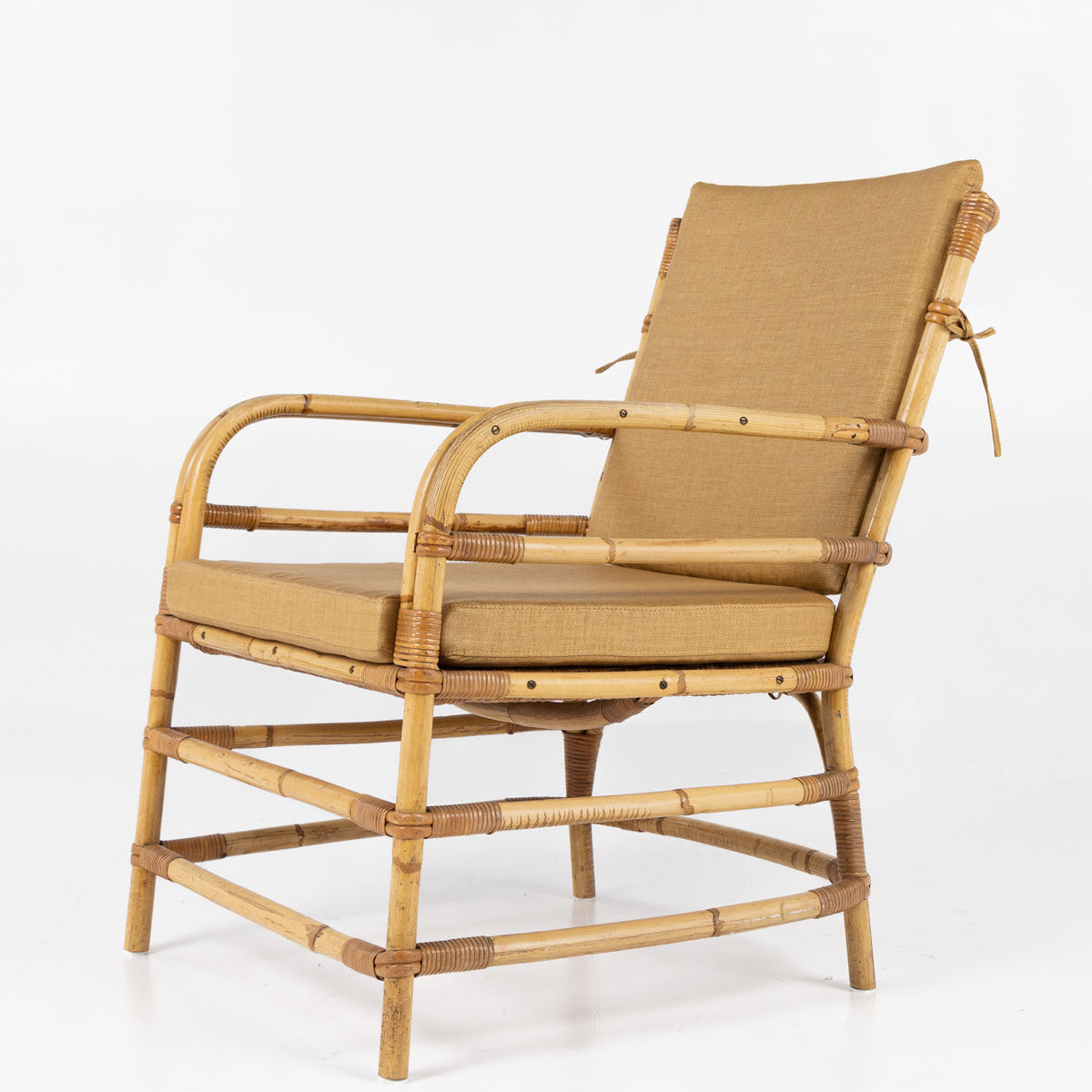 Bamboo wicker chair