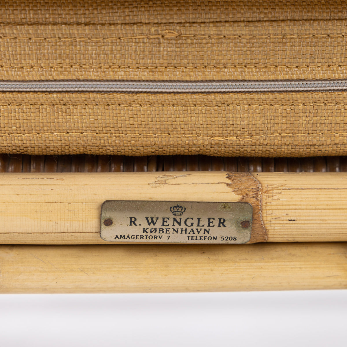 Bamboo wicker chair