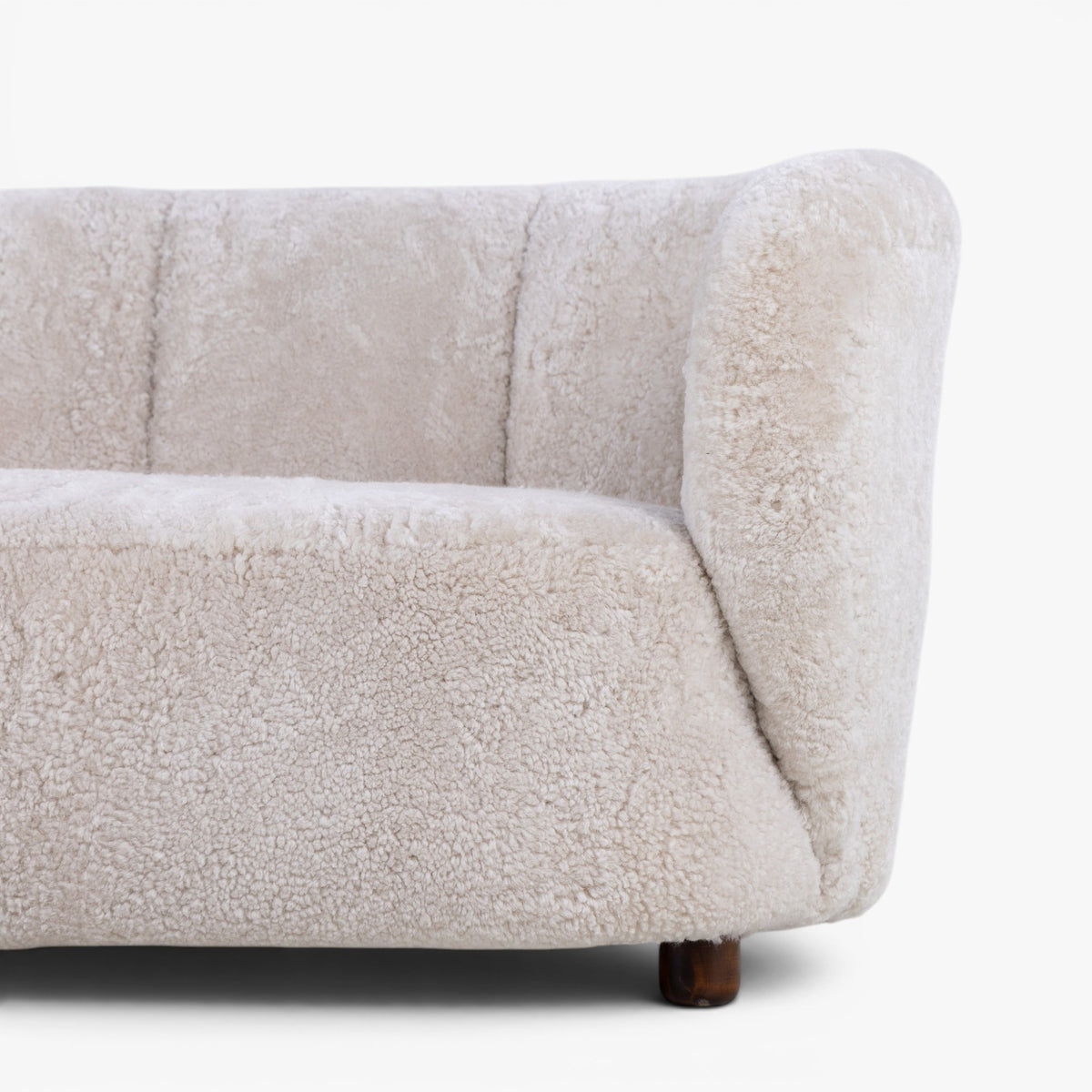 2 pers. sofa i lammeskind