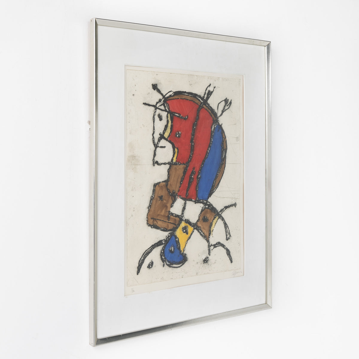 Etching in frame