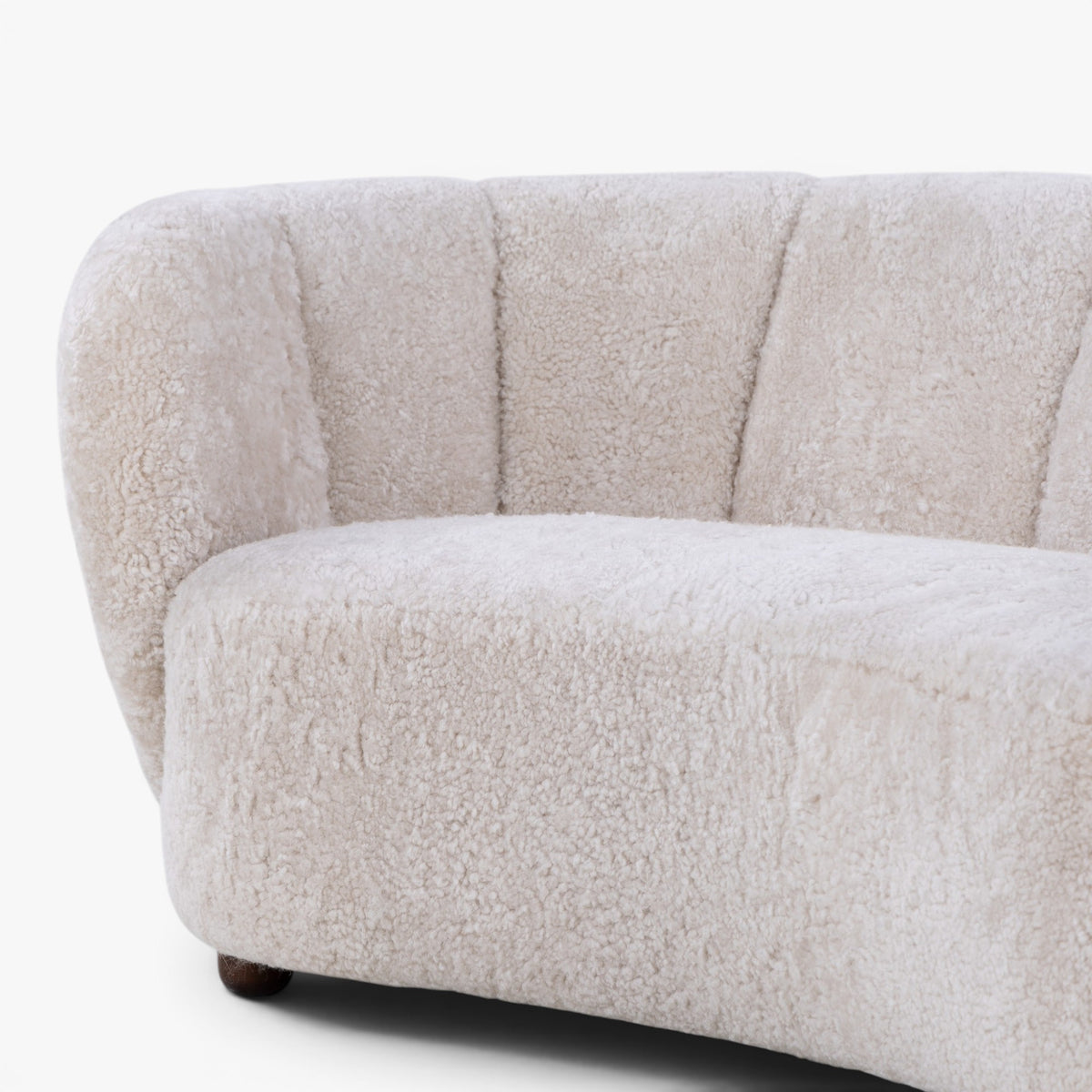 2 pers. sofa i lammeskind
