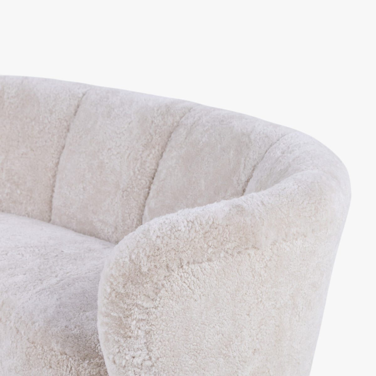 2 pers. sofa i lammeskind