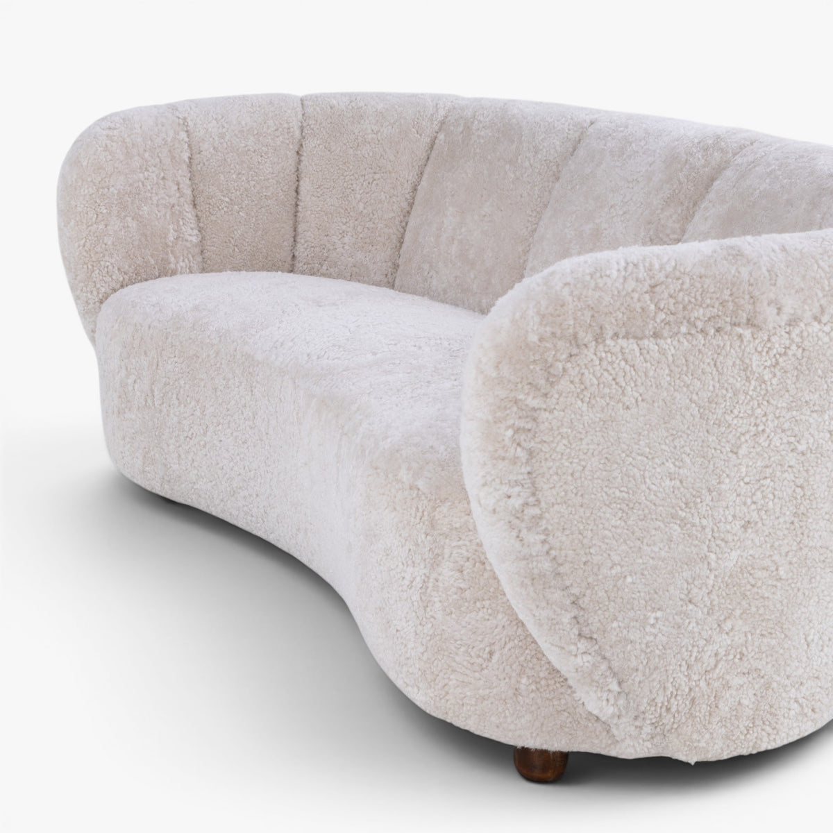 2 pers. sofa i lammeskind