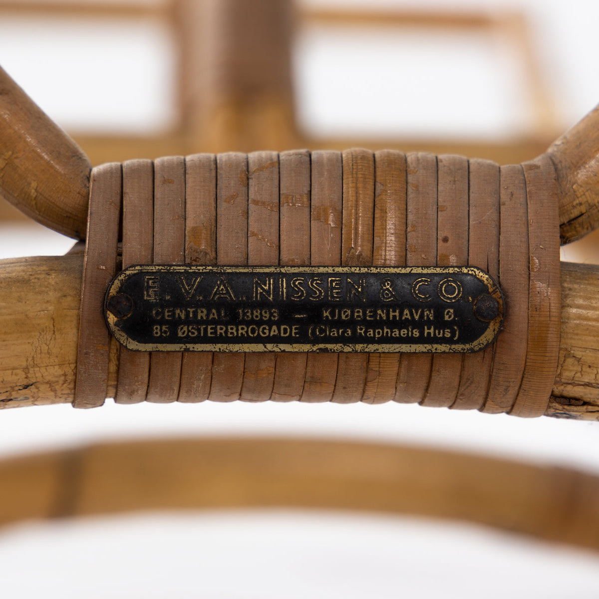 Rocking horse in bamboo