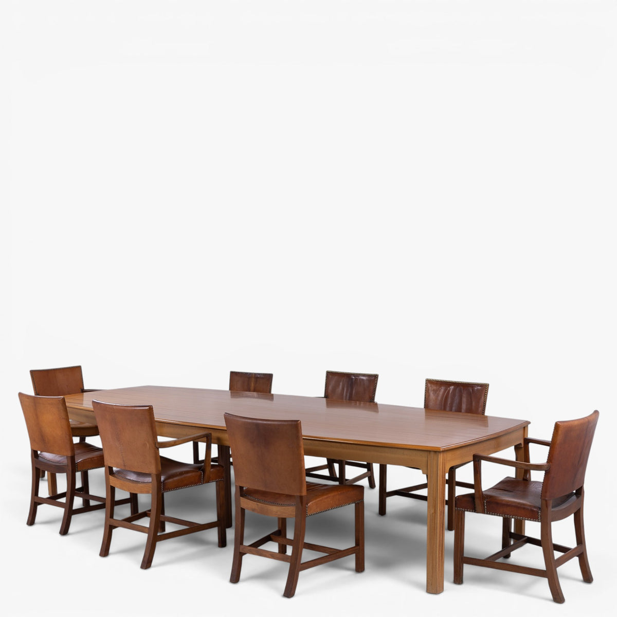 Konferencebord i mahogni