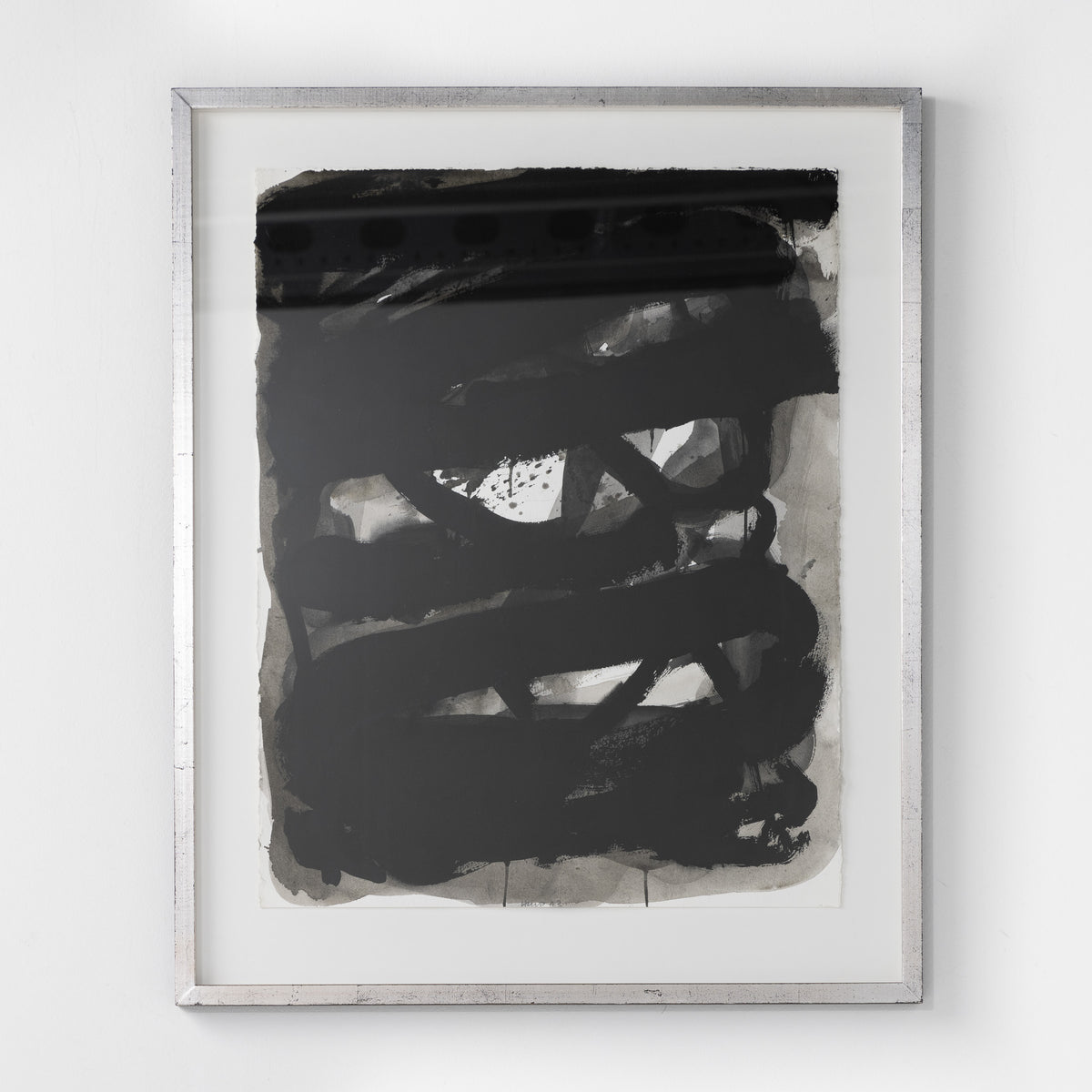 Watercolour in frame