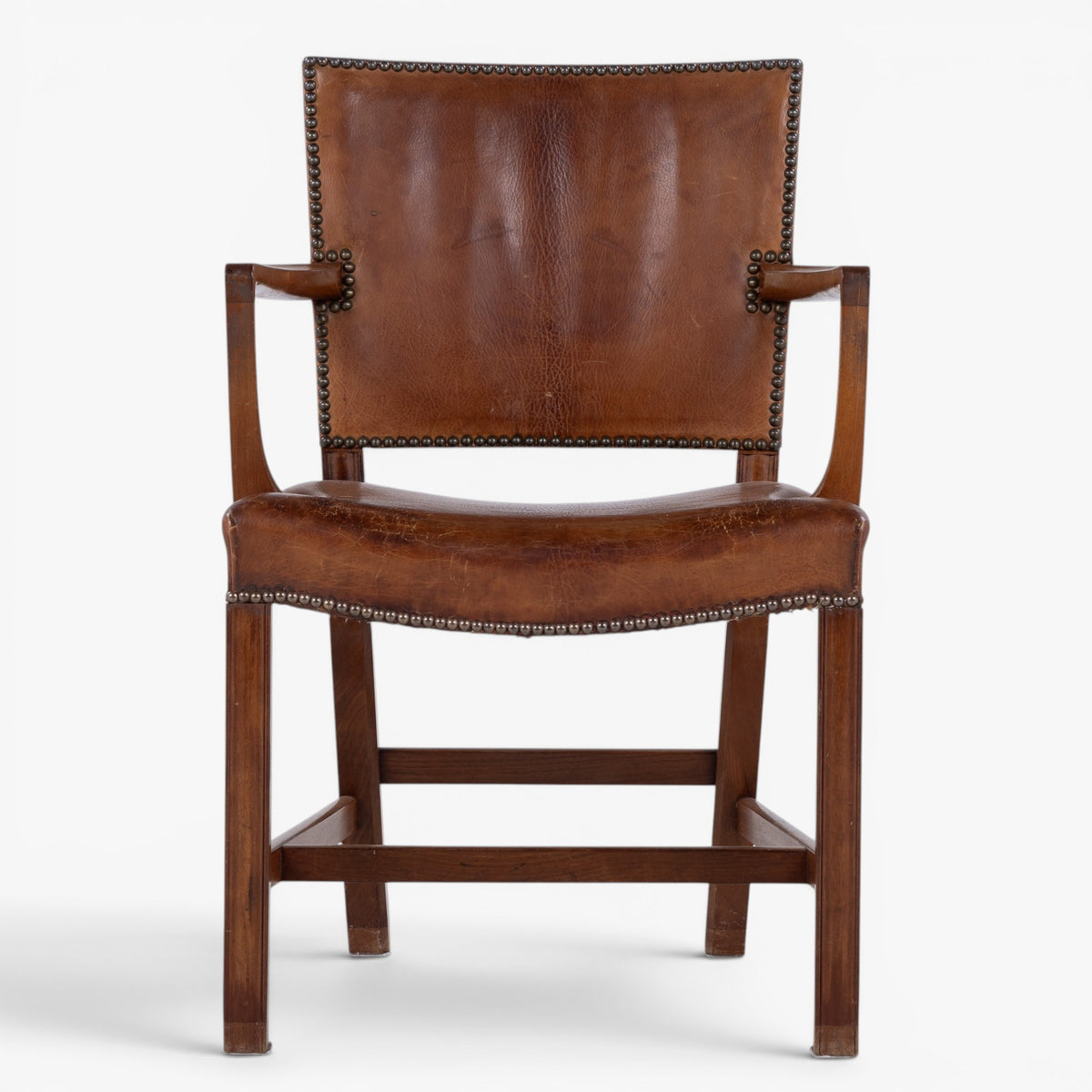 KK 3758A - Armstol i mahogni
