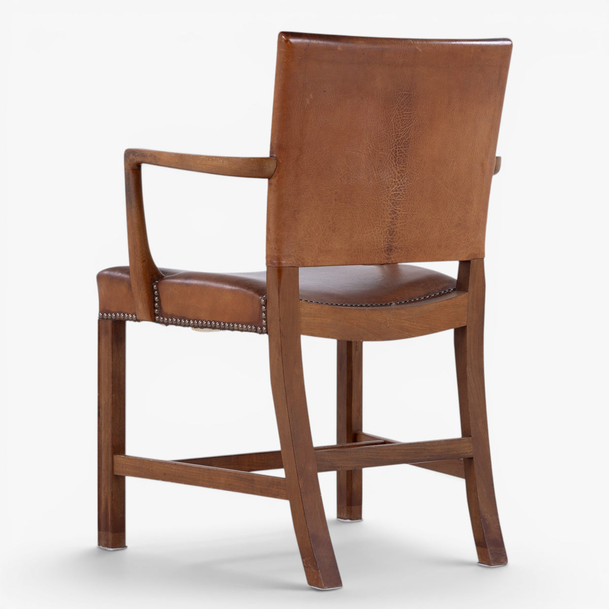 KK 3758A - Armstol i mahogni