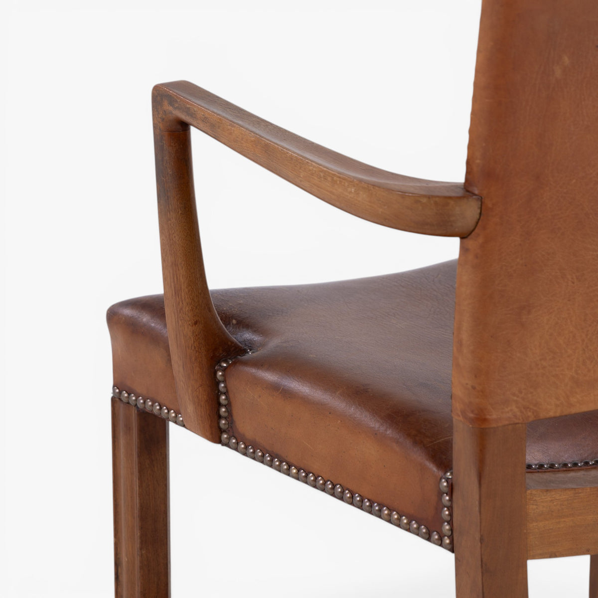KK 3758A - Armstol i mahogni