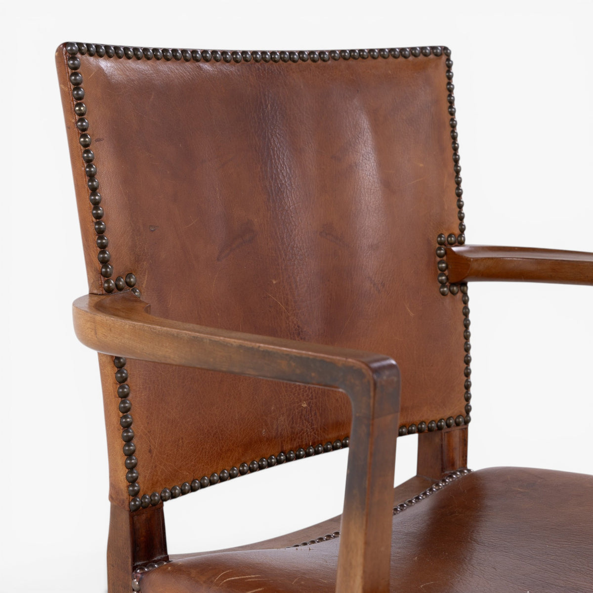 KK 3758A - Armstol i mahogni