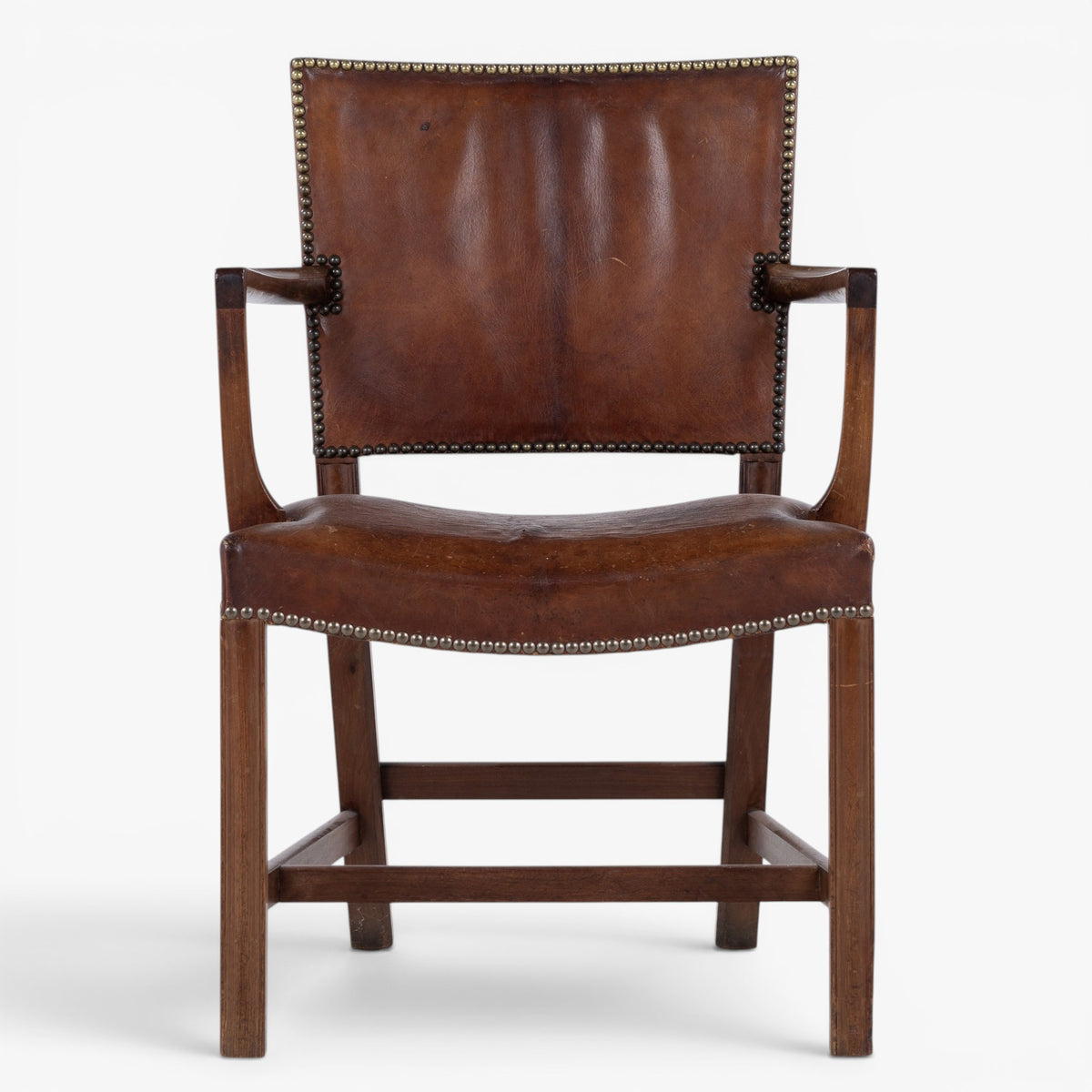 KK 3758A - Armstol i mahogni