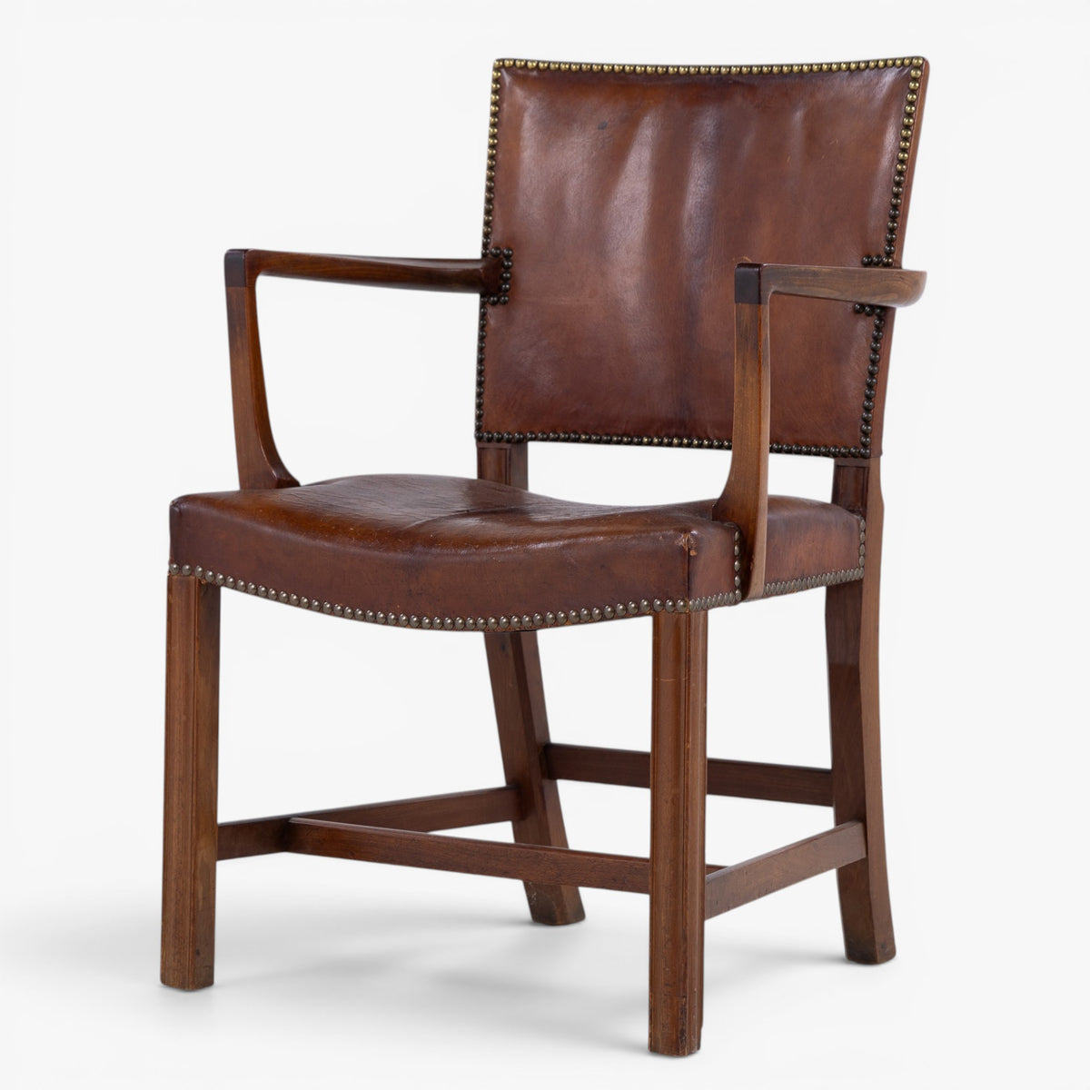 KK 3758A - Armstol i mahogni