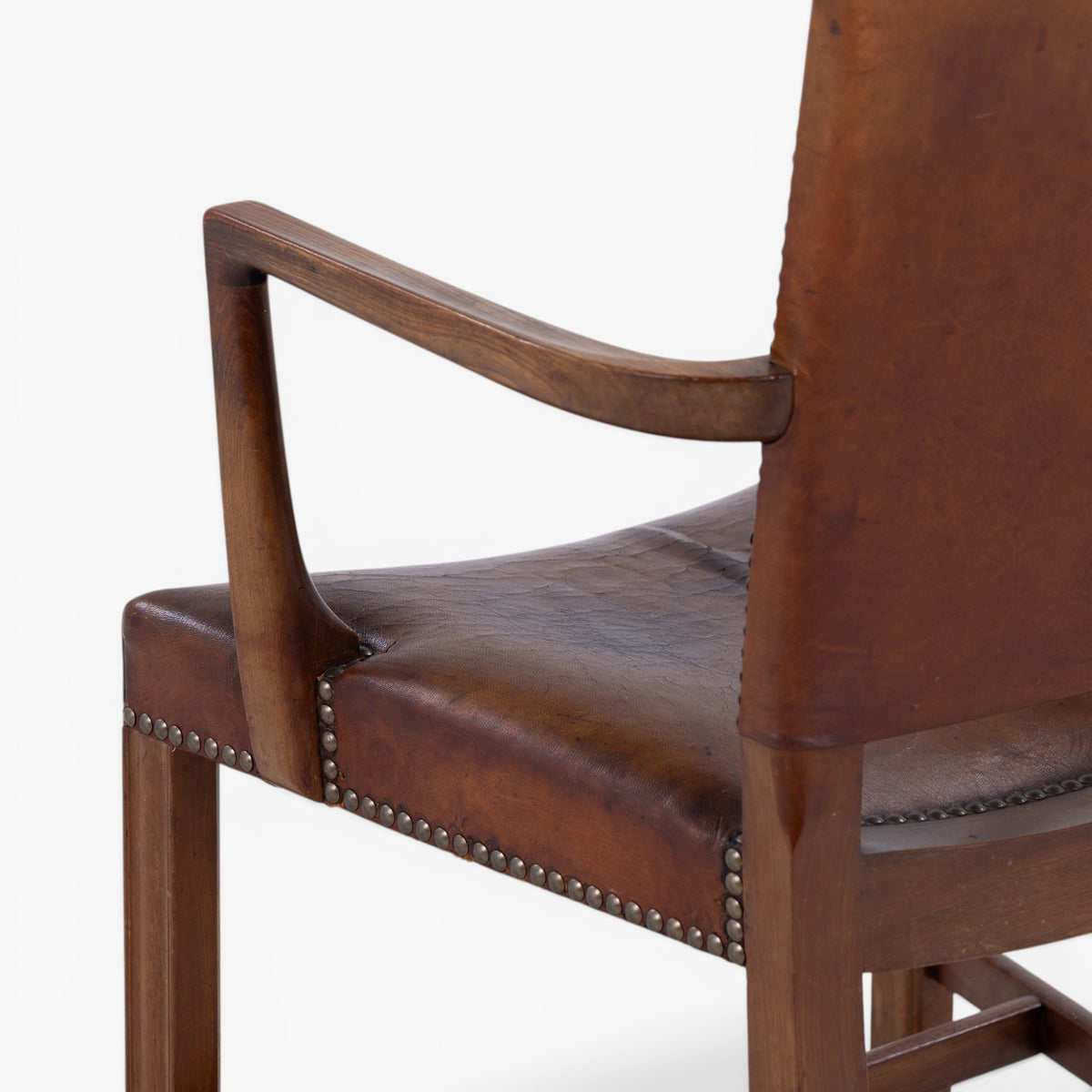 KK 3758A - Armstol i mahogni