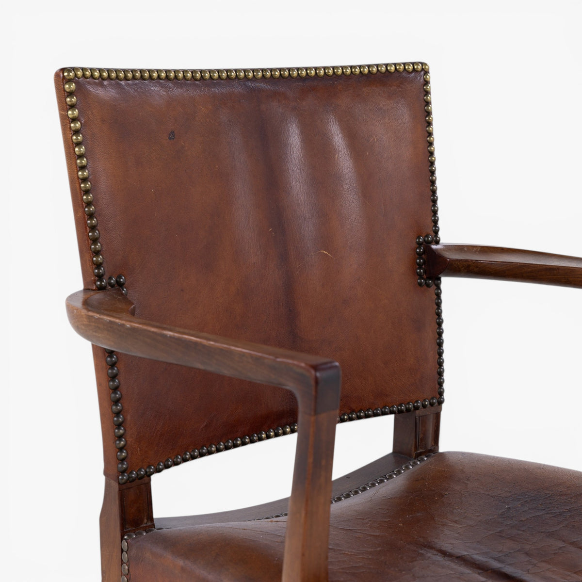 KK 3758A - Armstol i mahogni