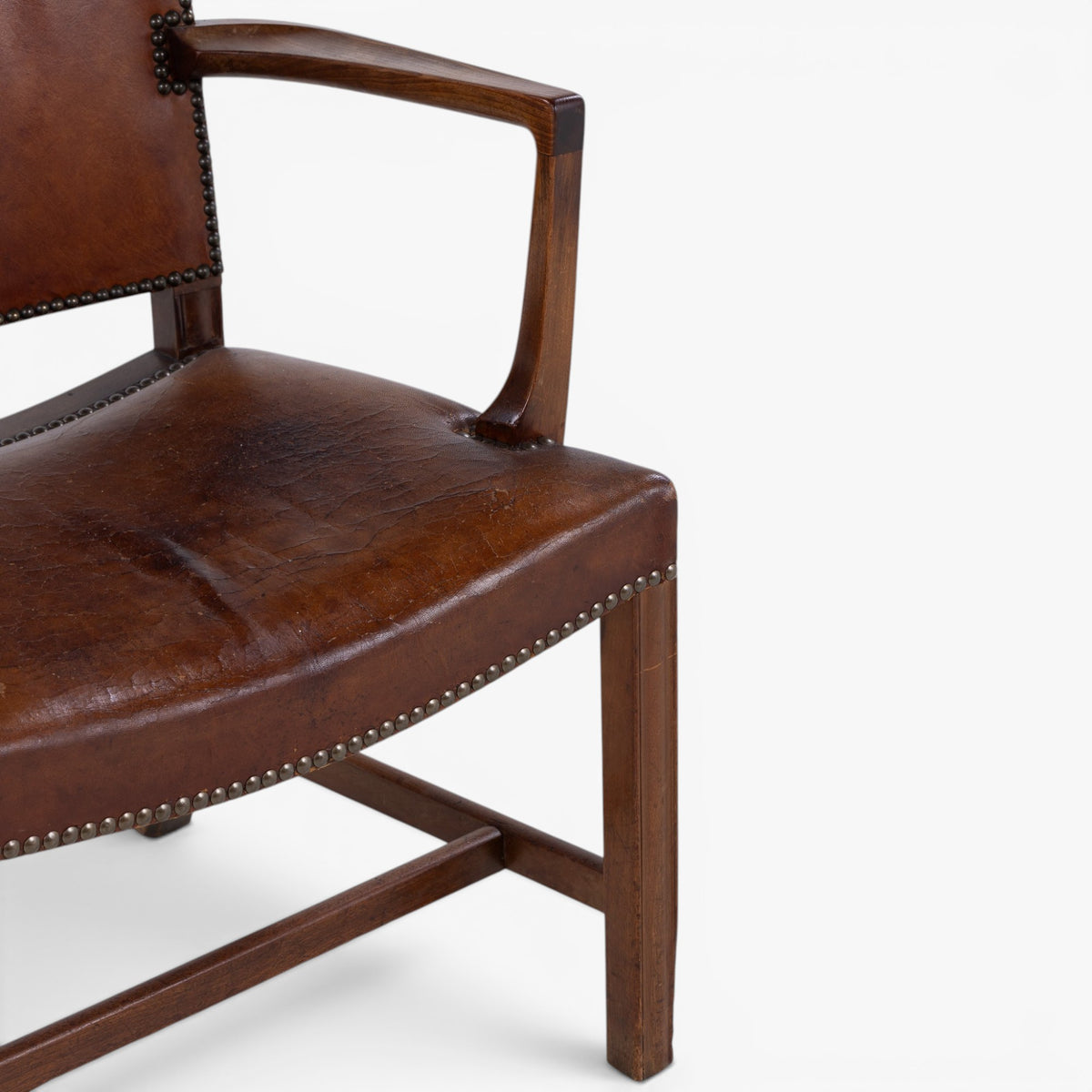 KK 3758A - Armstol i mahogni