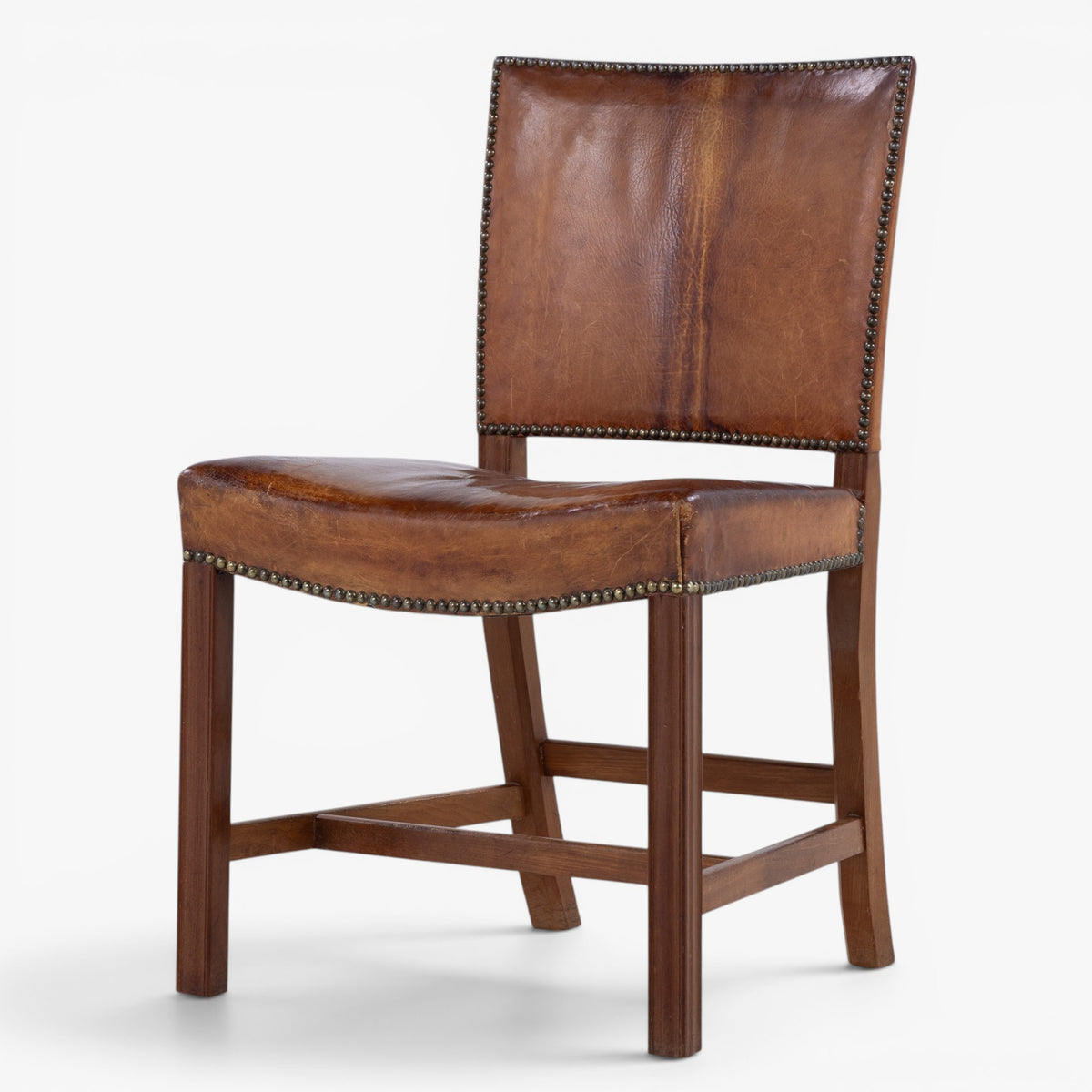 KK 3758 - Dining chair in mahogany