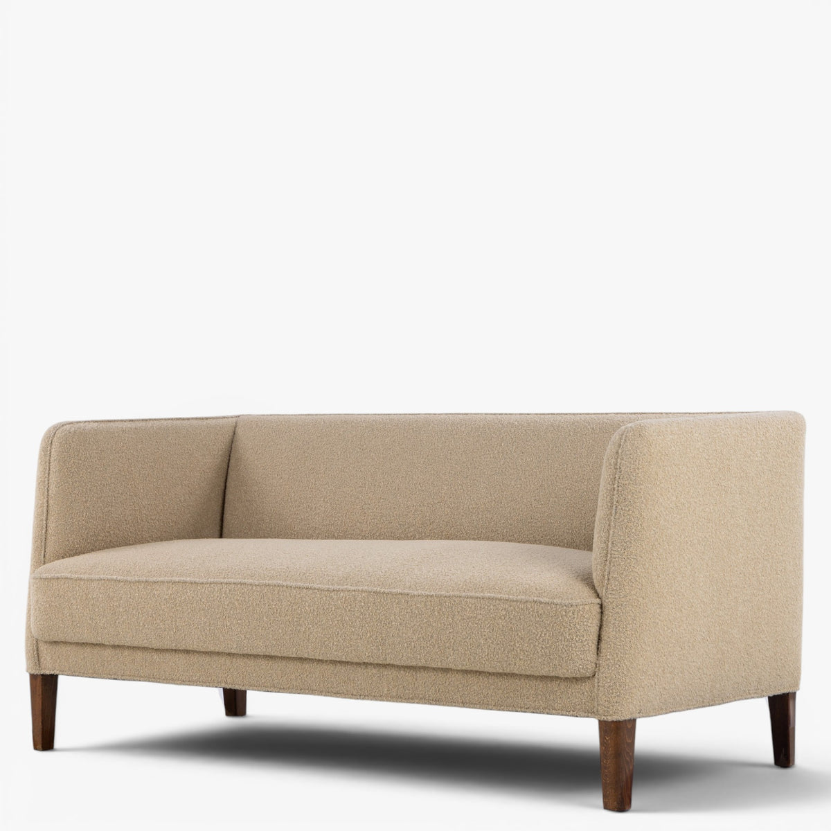 2 seater sofa in new bouclé