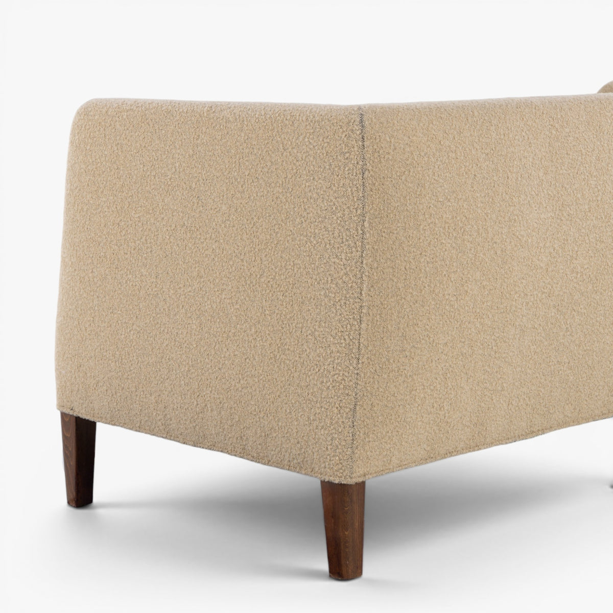 2 seater sofa in new bouclé