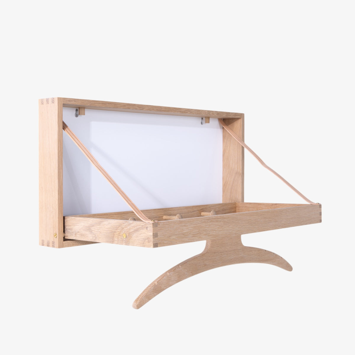 The Hanger' in soaped oak