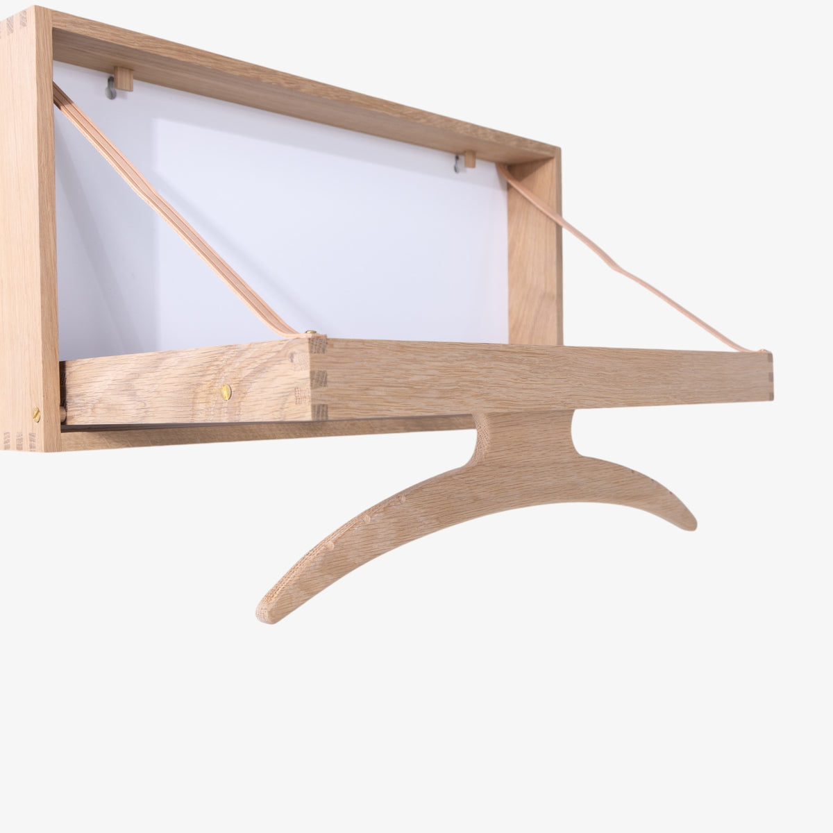 The Hanger' in soaped oak