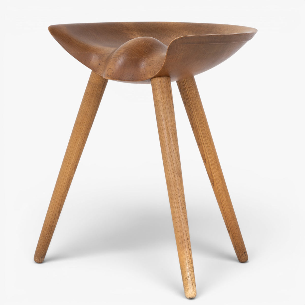 Taburet i teak