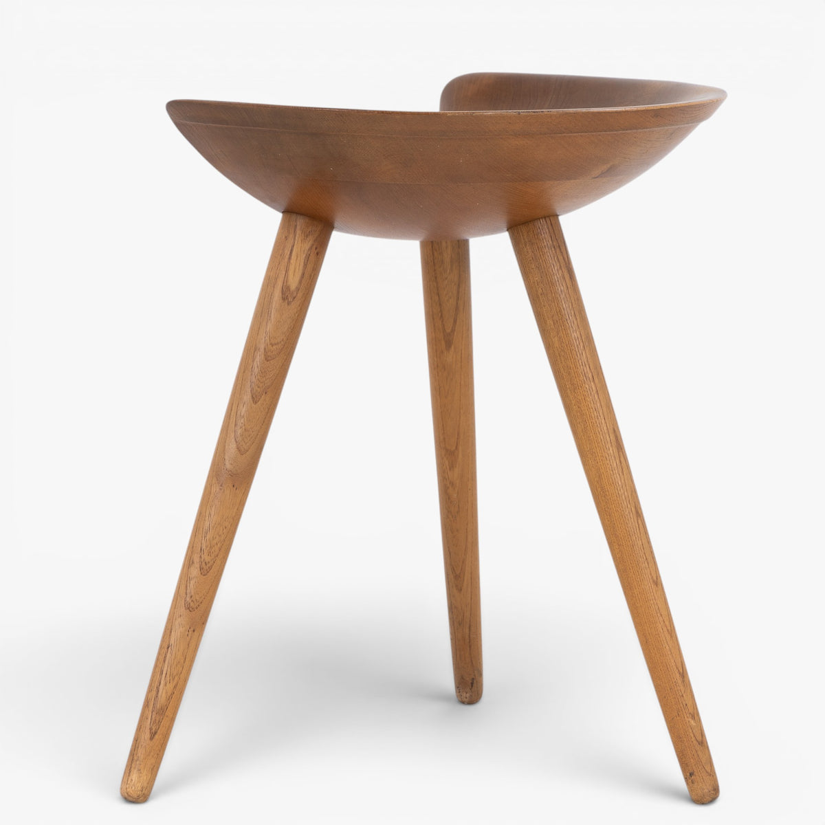 Taburet i teak