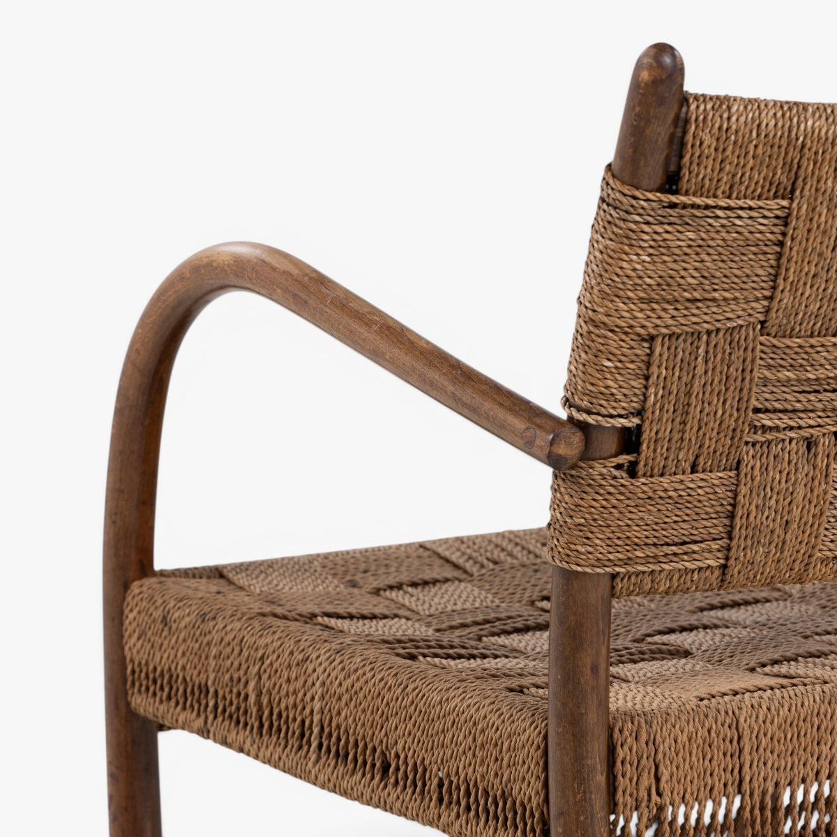 Armchair stained beech