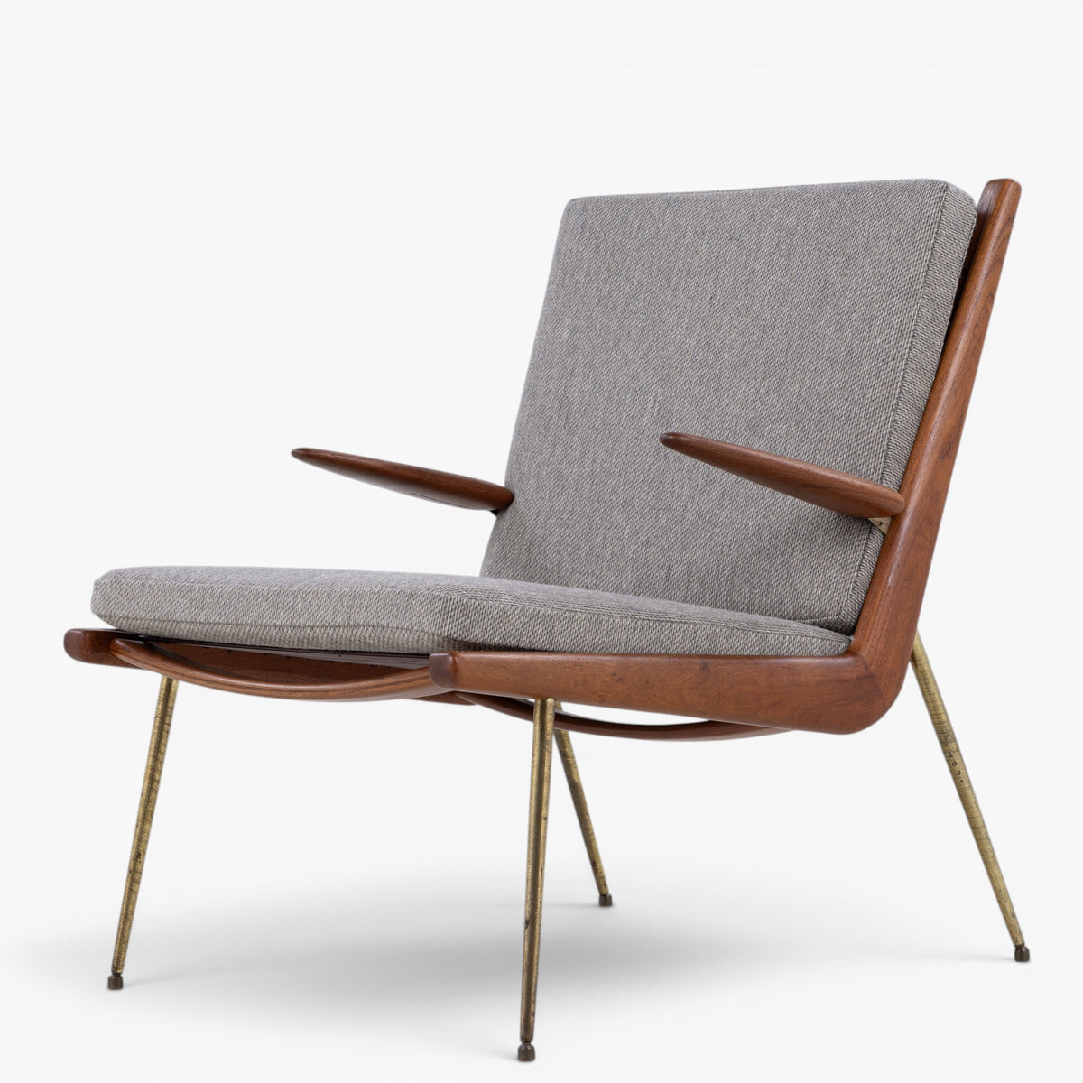 FD 135 - 'Boomerang'-lænestol i teak