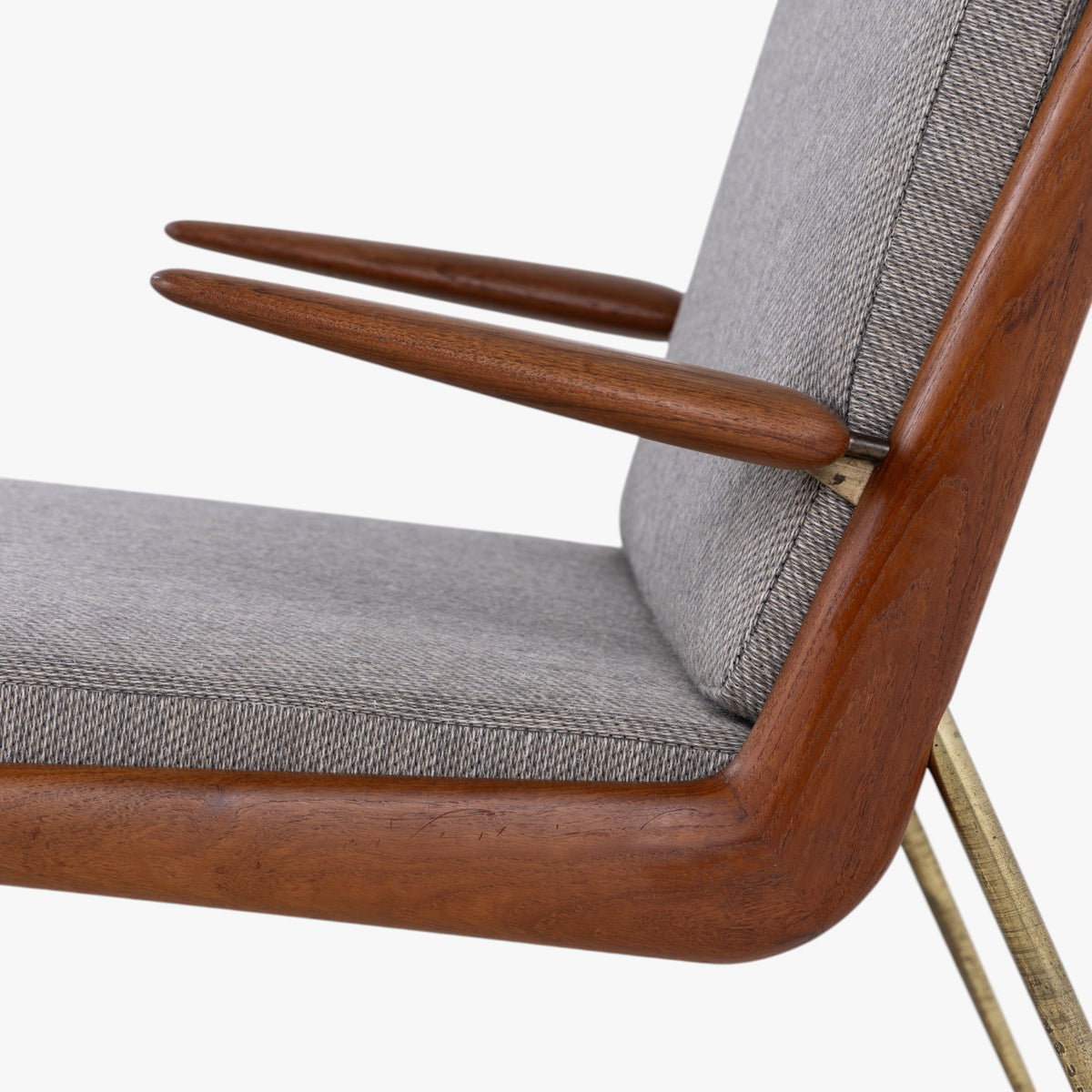 FD 135 - 'Boomerang'-lænestol i teak
