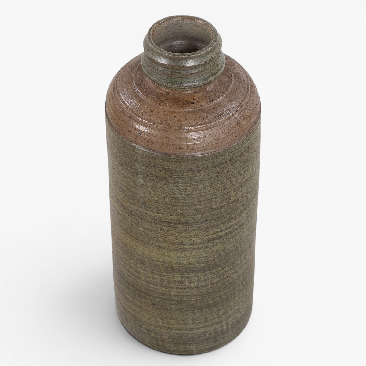 Floor vase in stoneware
