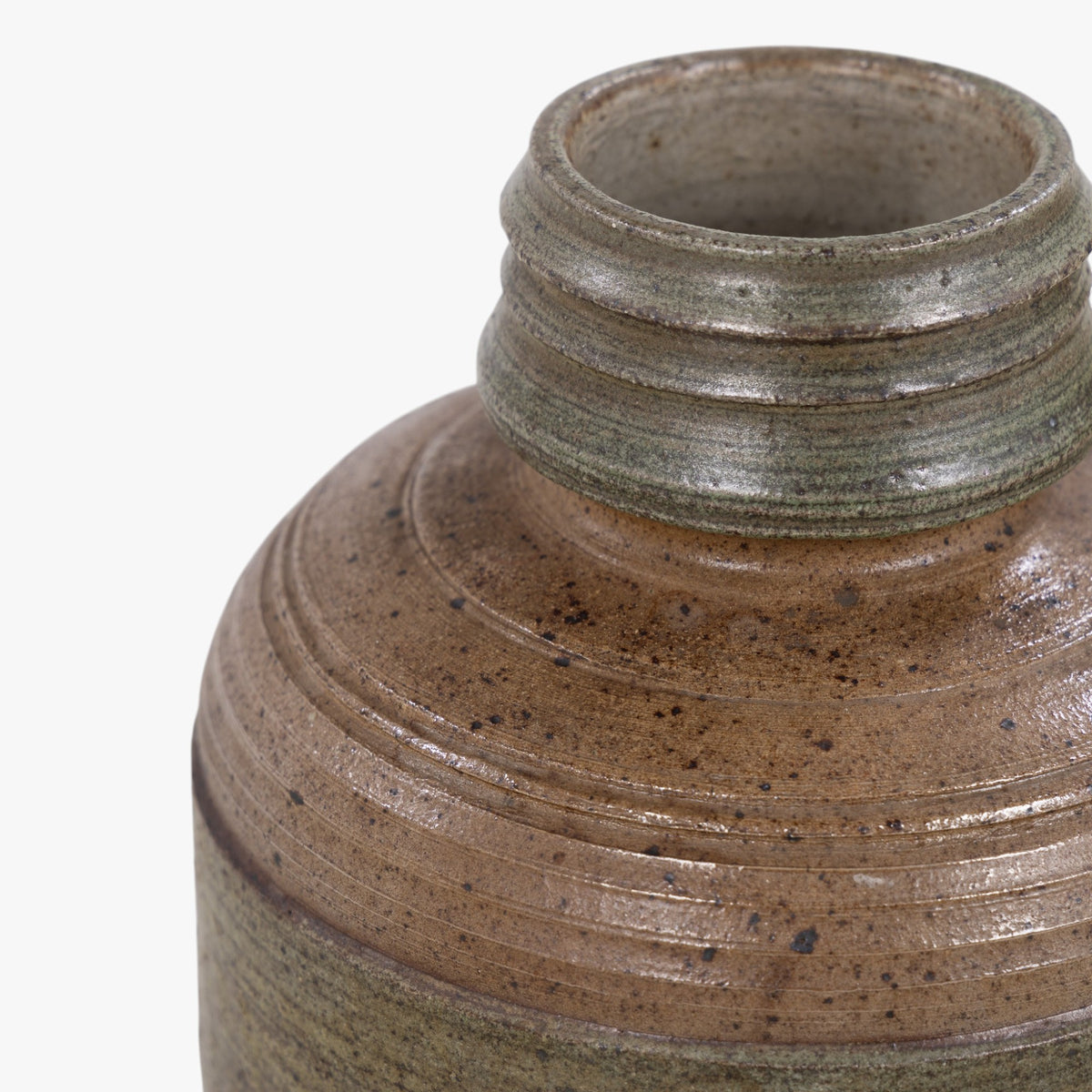 Floor vase in stoneware