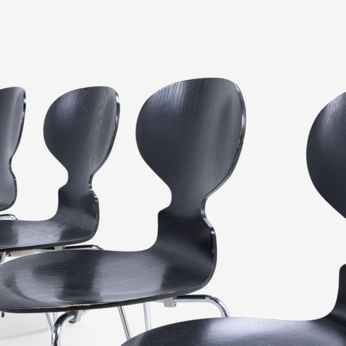 AJ 3100 - Black stained Ant Chair