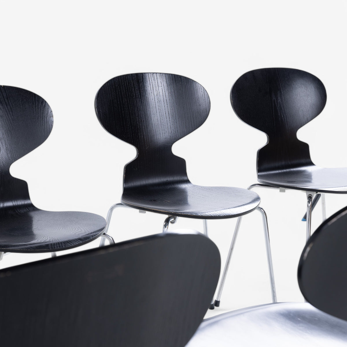AJ 3100 - Black stained Ant Chair
