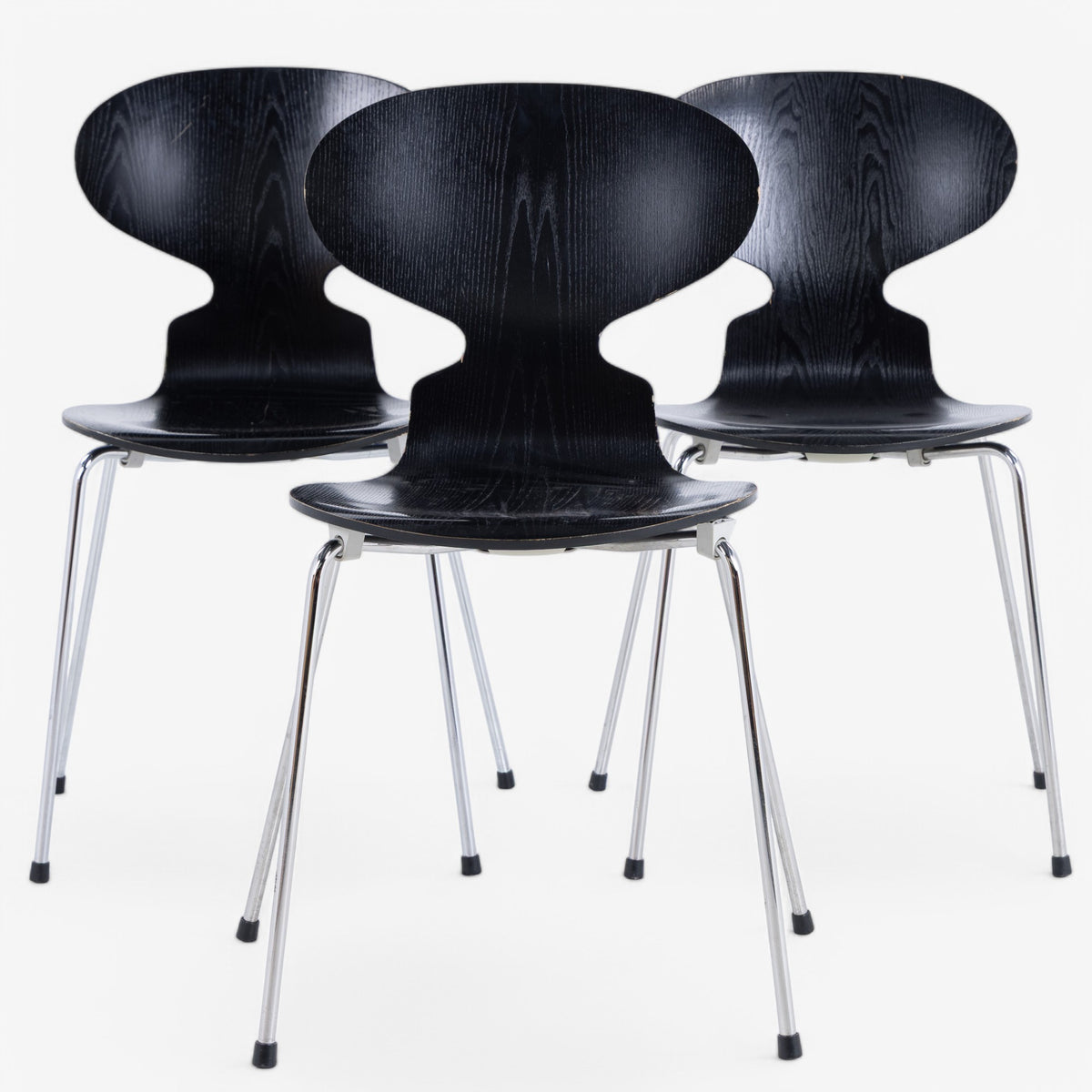 AJ 3100 - Black stained Ant Chair