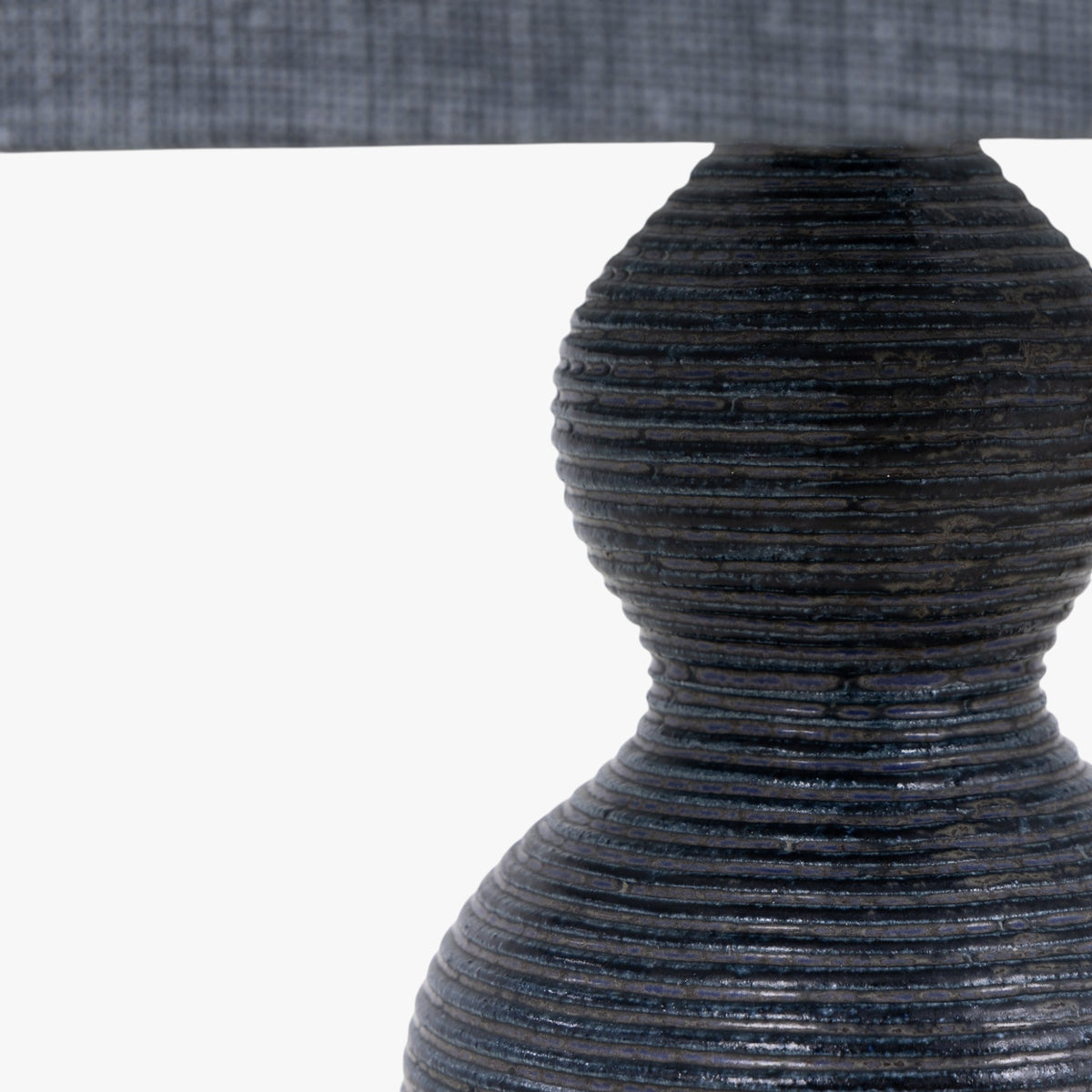 Table lamp in stoneware