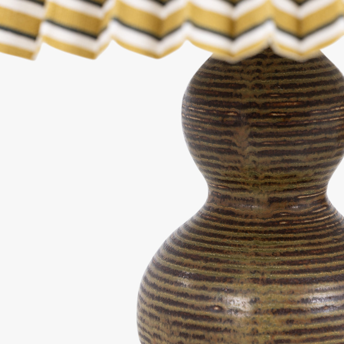 Table lamp in stoneware