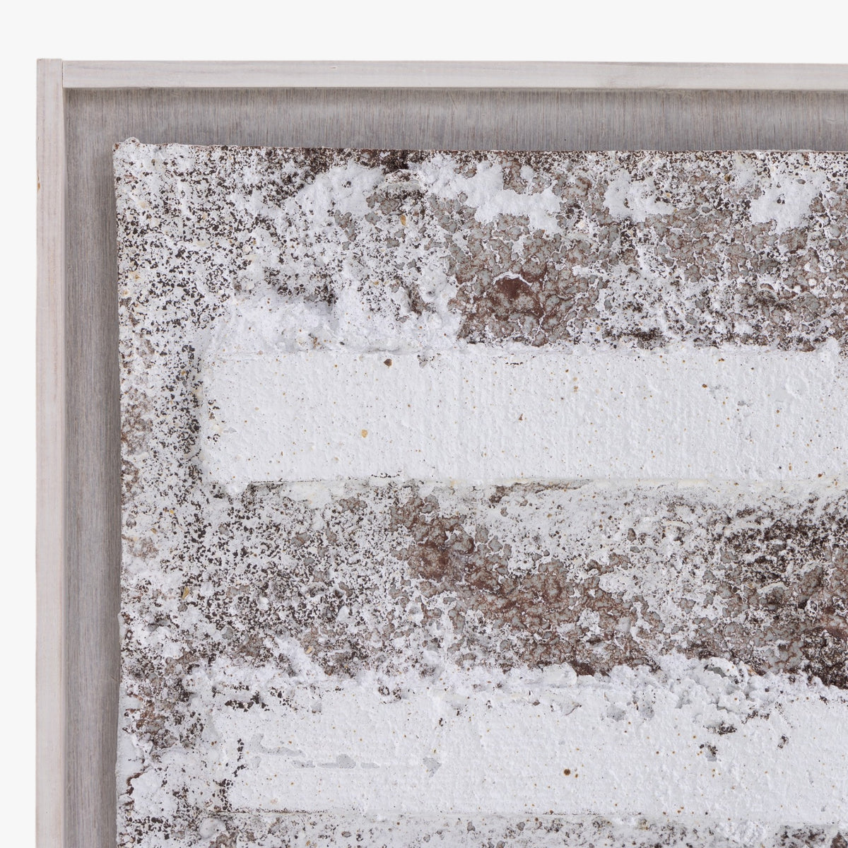 Pair of reliefs in wooden frame