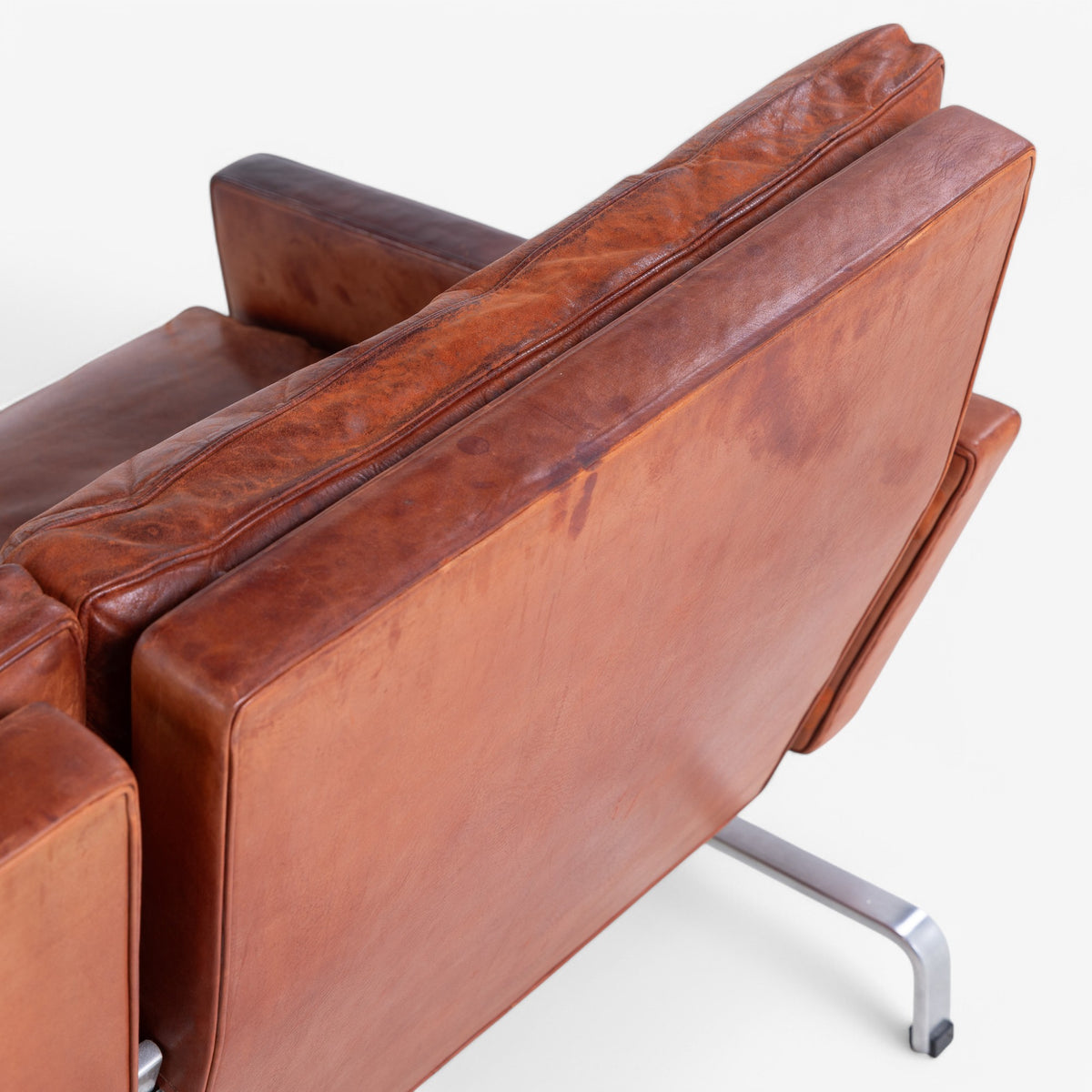 PK 31/3 - 3 seater sofa in original leather